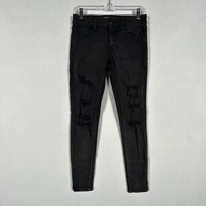 American Eagle Outfitters Super Super Stretch Jegging Jeans Size 4 Regular Black